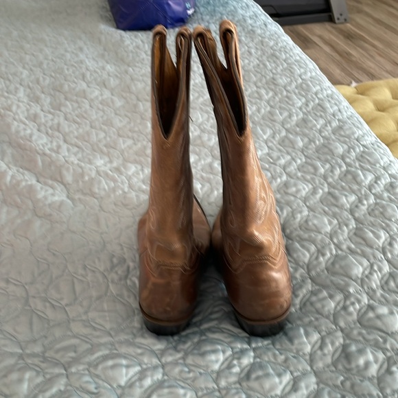 Cody James Brown, leather cowboy boots size 9 - Picture 3 of 7